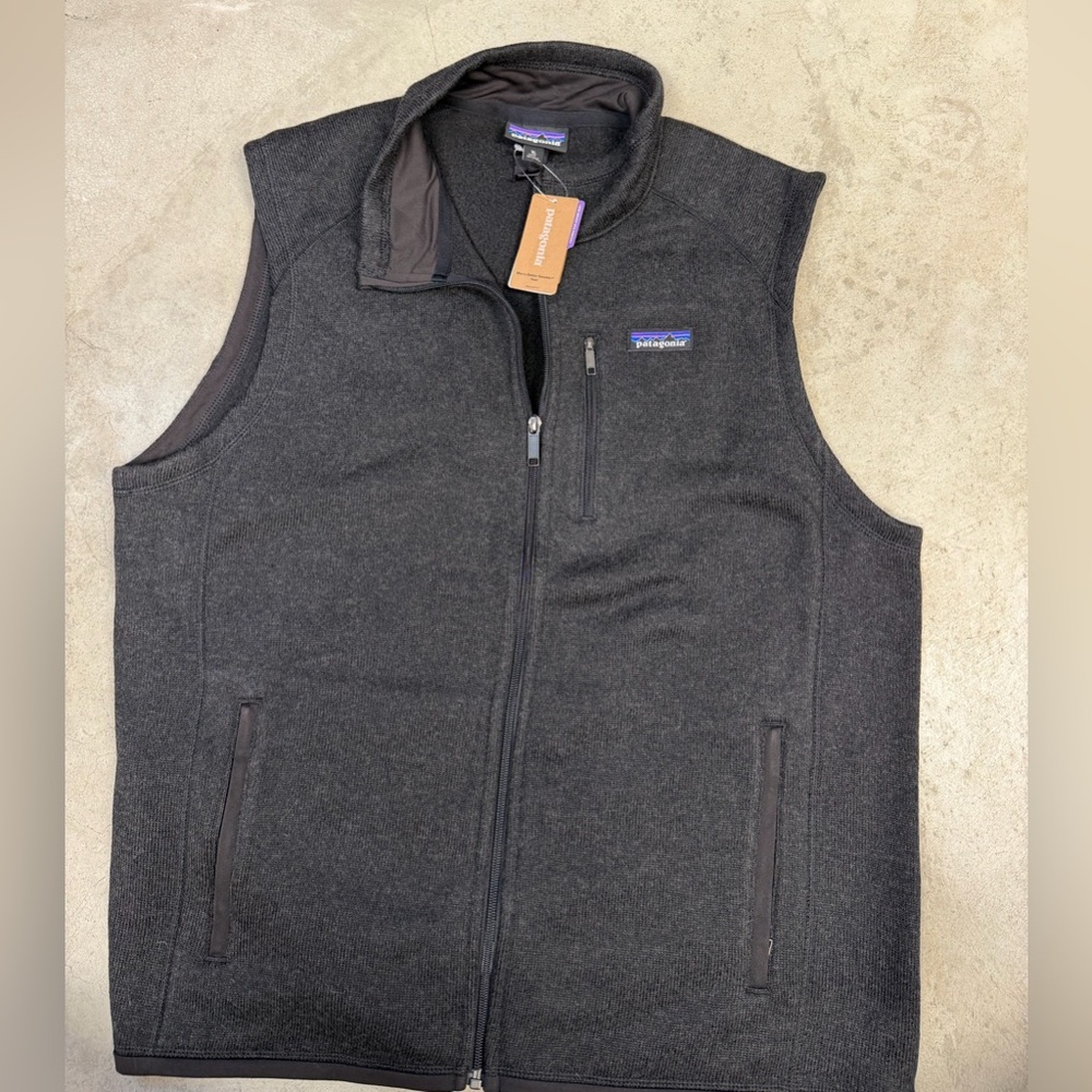 Patagonia Charcoal Full-Zip Fleece Jacket